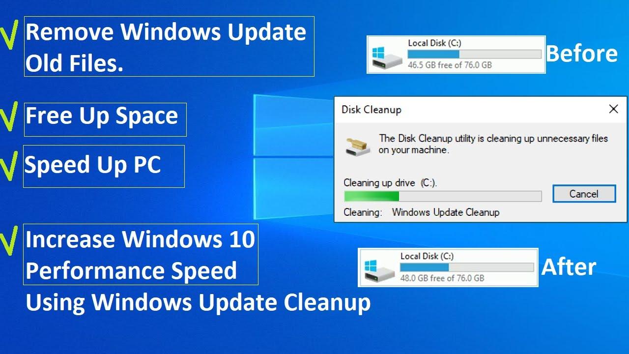 Clearing Space: Safe to Remove Windows Update Cleanup?