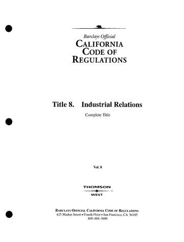 Understanding the Basics: What is CCR Title 8, Section 5189?