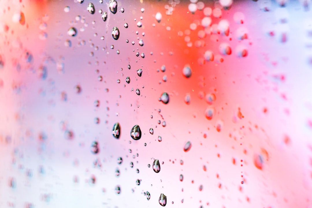 Photo Water droplets